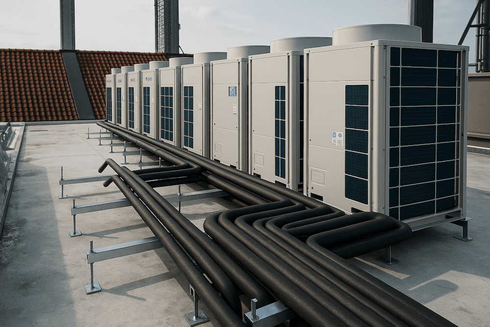 VRV System Installation | تركيب نظام VRV